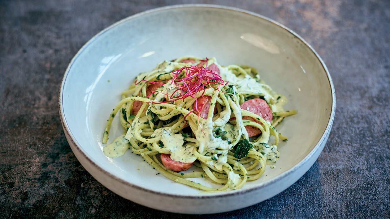 Wild Garlic Linguine Recipe